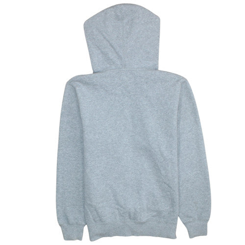Nike Boys Grey Pullover Hoodie L 12-13 Years Fleece Sweatshirt