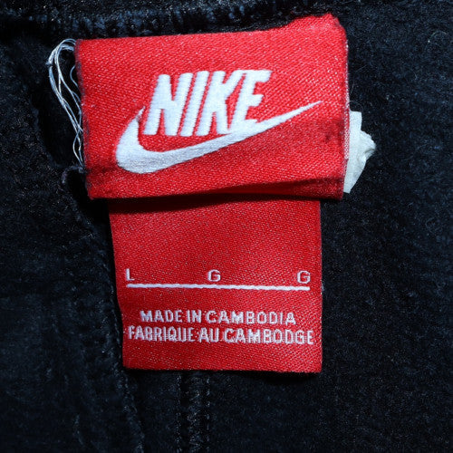 Nike Men’s Black Jogger Sweatpants Size L Tapered Fleece