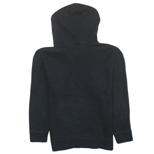 GAP Boys Black XL Pullover Fleece Logo Hoodie