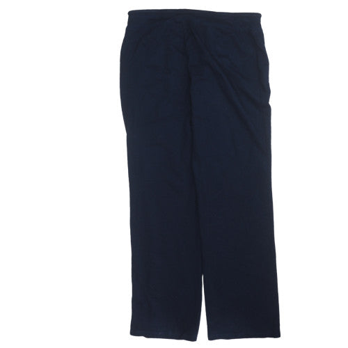 GAP Women’s Navy Blue L Sweatpants Joggers Cotton Blend