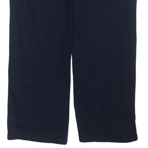GAP Women’s Navy Blue L Sweatpants Joggers Cotton Blend
