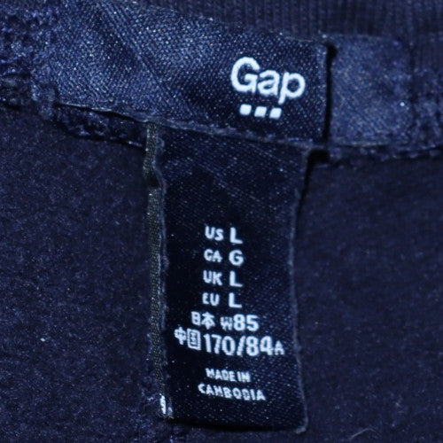 GAP Women’s Navy Blue L Sweatpants Joggers Cotton Blend