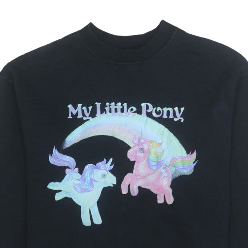 H&M Divided Women's Black My Little Pony Sweatshirt Size 8