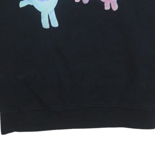 H&M Divided Women's Black My Little Pony Sweatshirt Size 8