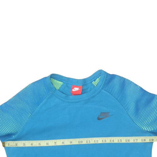 Nike Men's Blue Crew Neck Pullover Sweatshirt Size S