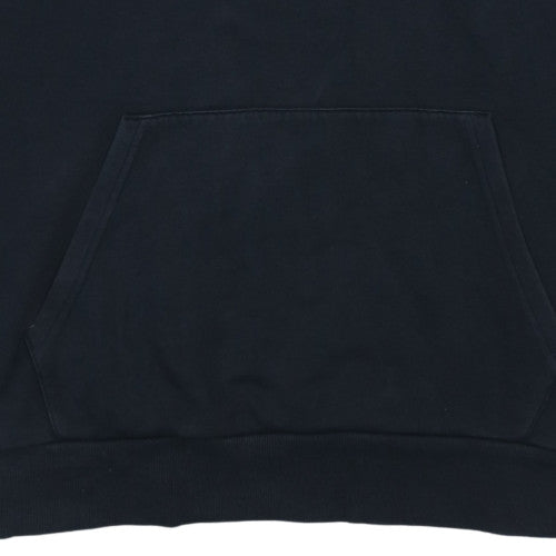 Under Armour Men Black Large Pullover Hoodie Fleece Logo