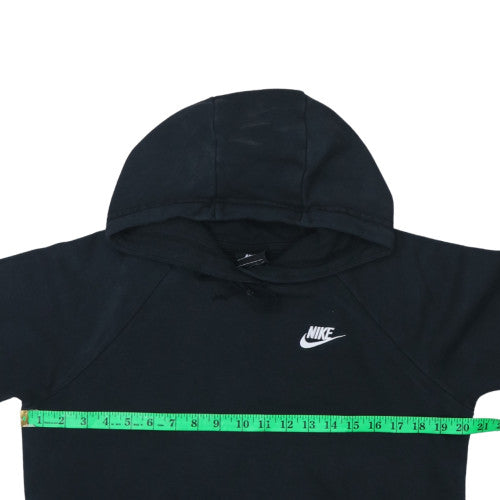 Nike Men's Black Pullover Hoodie XS Fleece Logo Sweatshirt