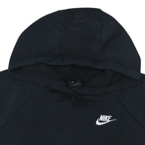 Nike Men's Black Pullover Hoodie XS Fleece Logo Sweatshirt