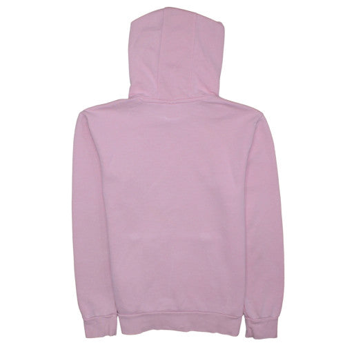 Adidas Girls Pink Hoodie 13-14 Years Pullover Logo Fleece Sweatshirt