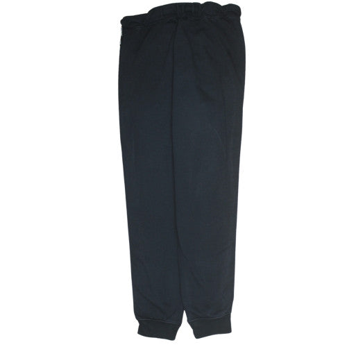 Nike Womens Black Jogger Sweatpants Size S Elastic Waist Fleece Logo Trousers