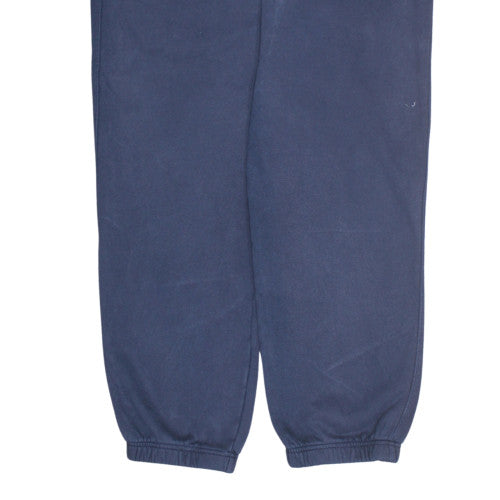 Nike Men Blue Fleece Sweatpants XL Regular Fit Casual Trousers