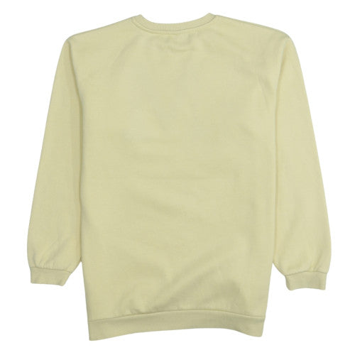 Disney at Primark Girls Beige Mickey Mouse Sweatshirt 13-14 Years Cotton Blend