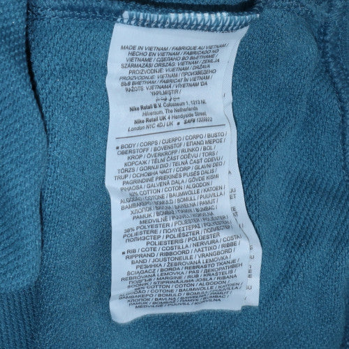 Nike Women's Blue Crew Neck Pullover Sweatshirt Small Dri-FIT