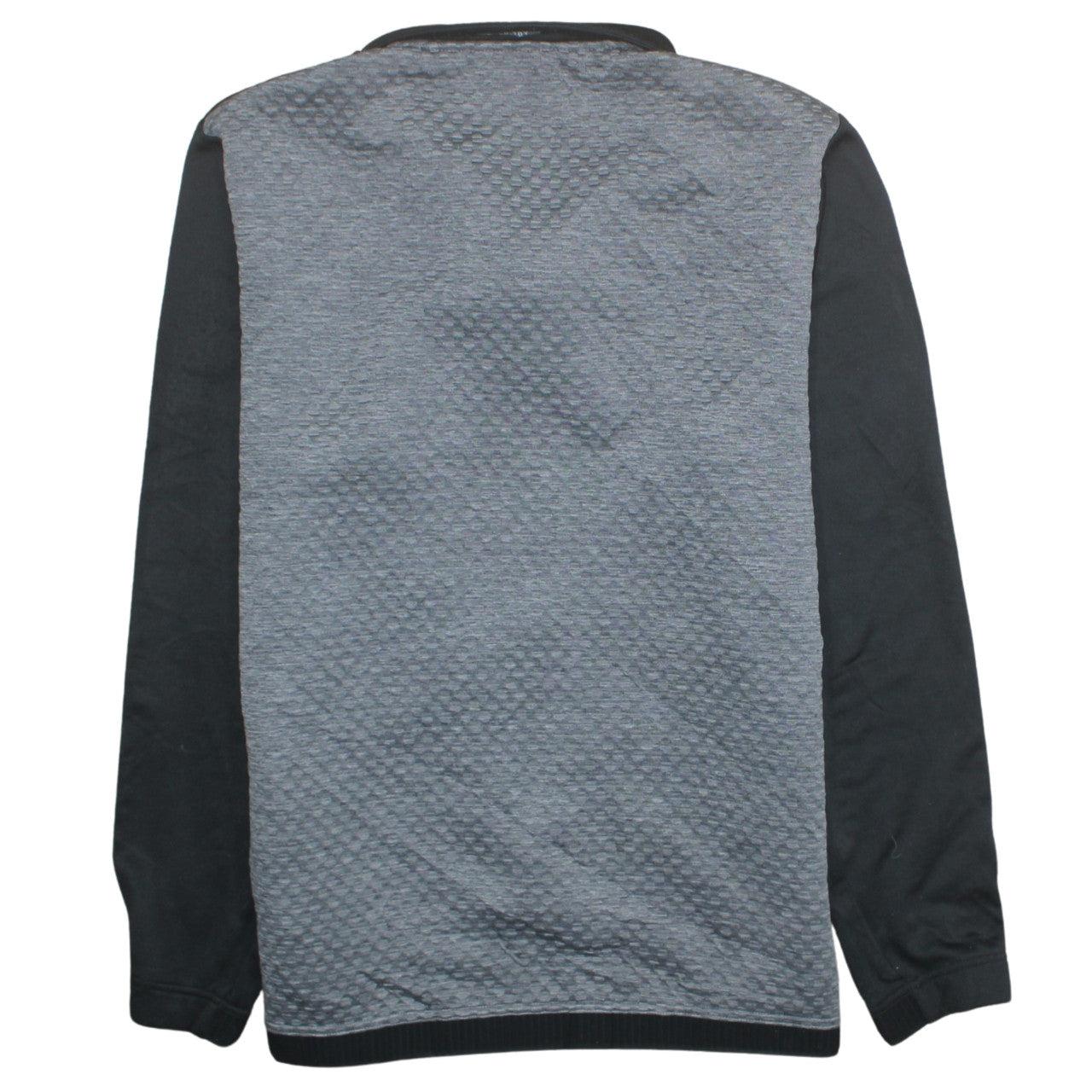 Adidas Men's Grey Full Zip Sports Sweatshirt Size L
