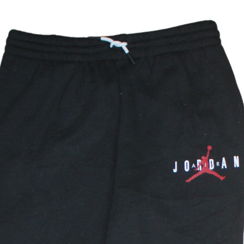 Jordan Boys Black Jogger Sweatpants 13 Years Fleece Elastic Waist