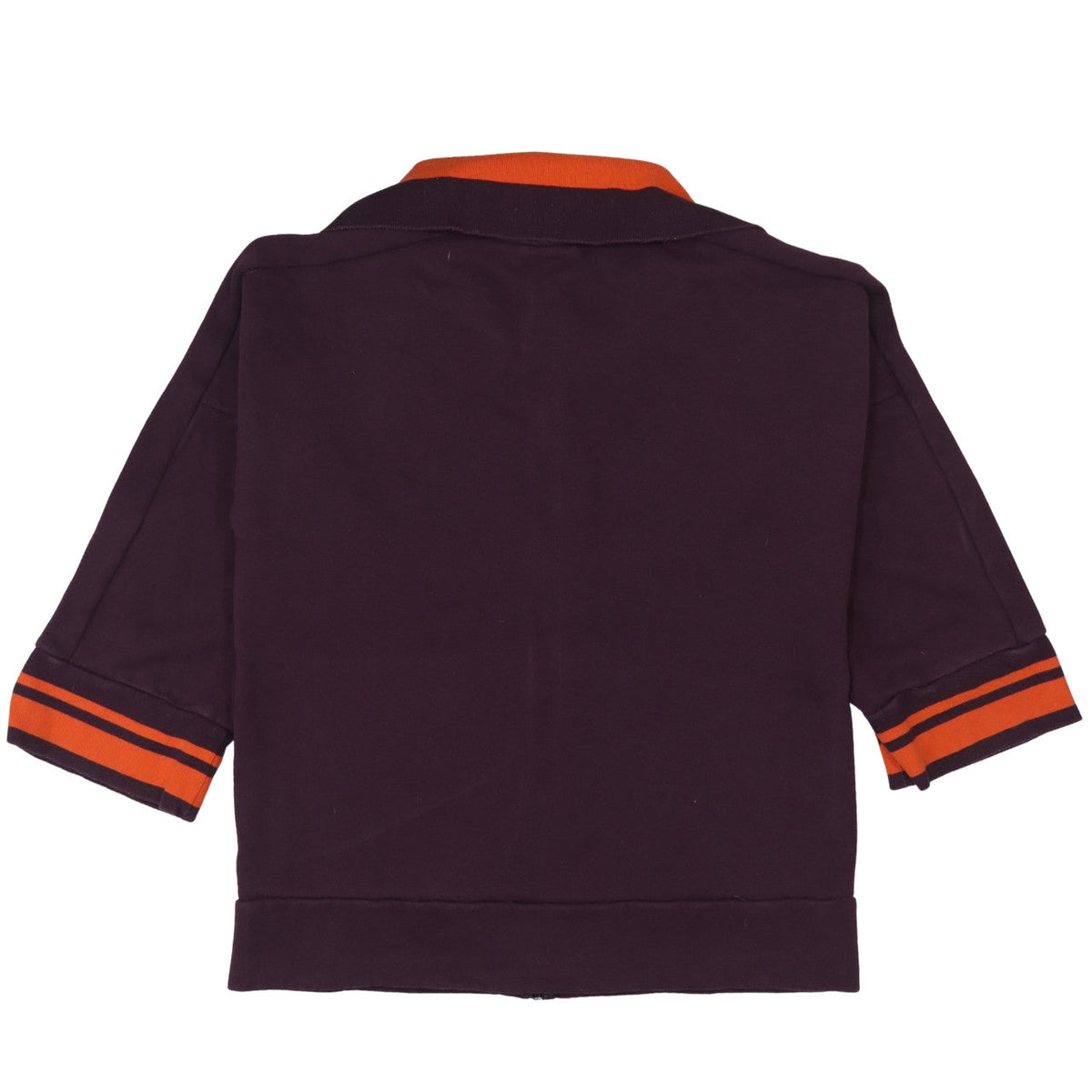 Puma Womens Purple Orange Track Jacket Size 10 Full Zip Sportswear