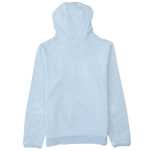 Nike Men's Grey Pullover Fleece Hoodie Medium Regular Fit