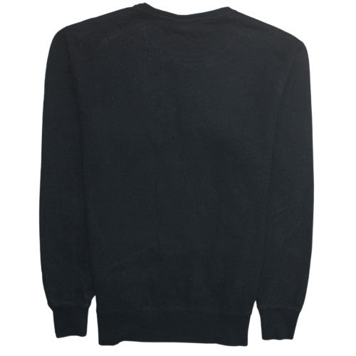Ellesse Men's Black Pullover Sweatshirt M Crew Neck Logo Print