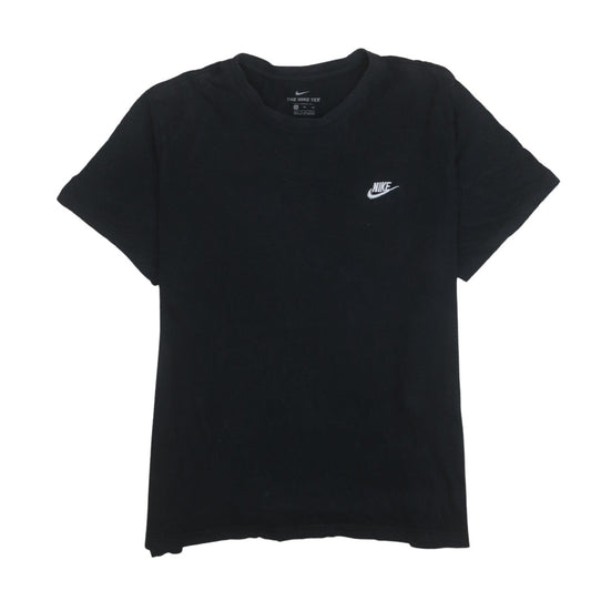 Nike Men's Black Cotton Crew Neck Sports T-Shirt Size L