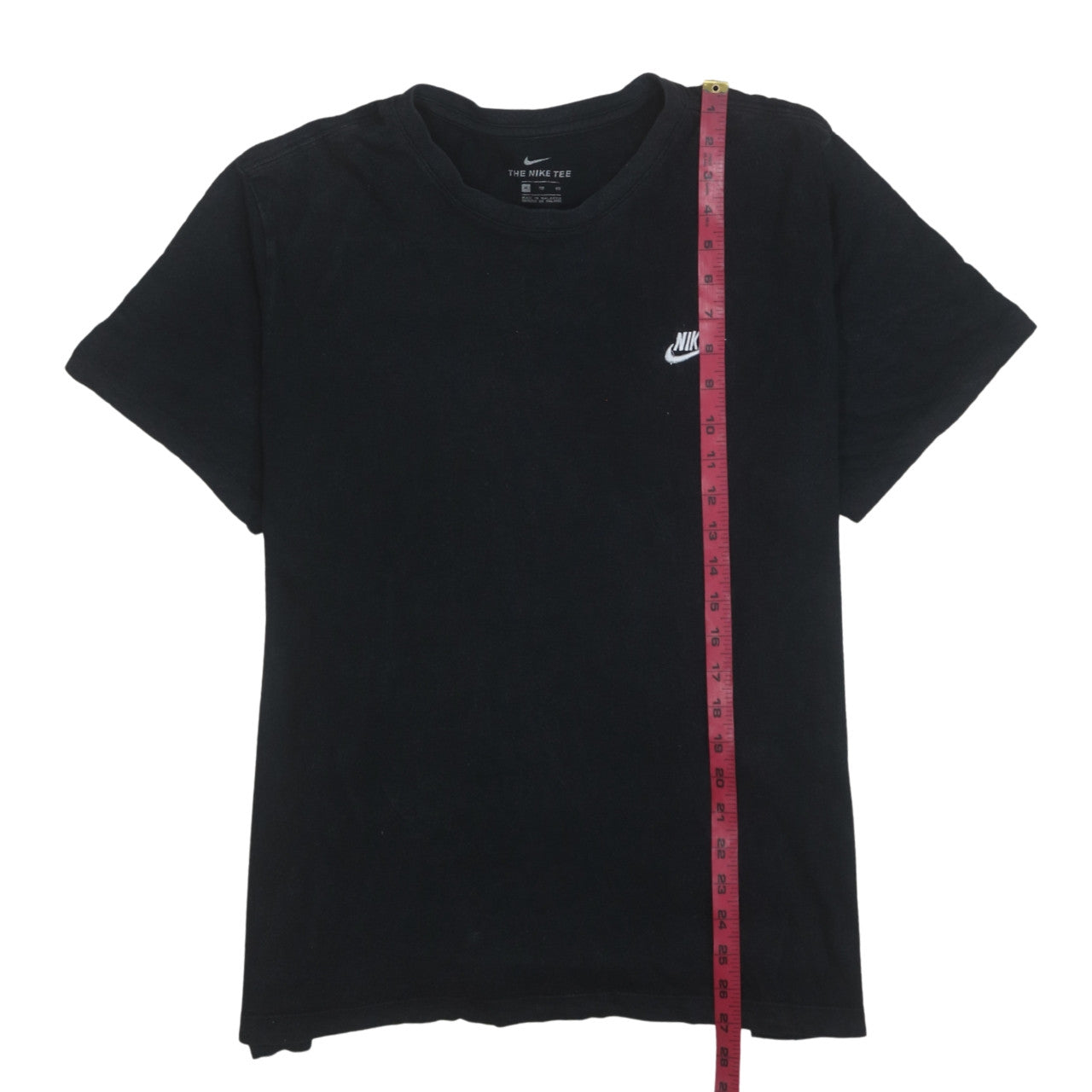 Nike Men's Black Cotton Crew Neck Sports T-Shirt Size L