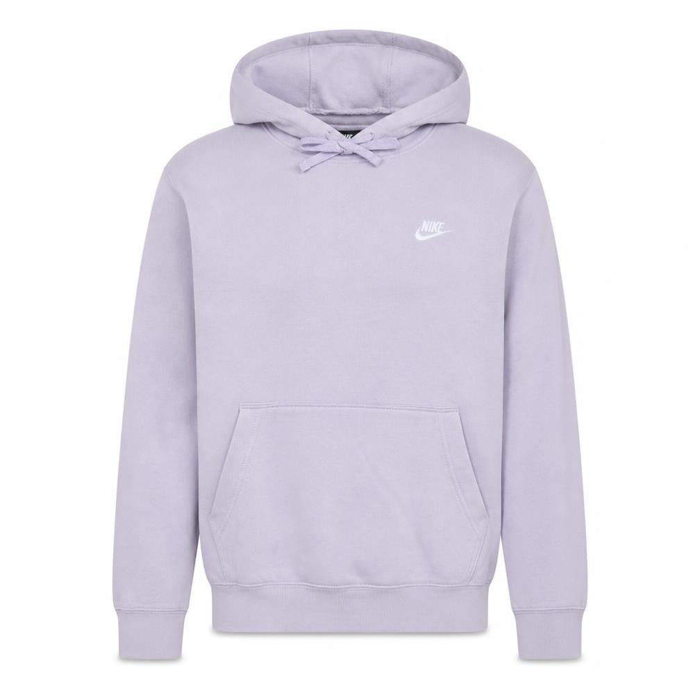 Nike Men's Purple Pullover Hoodie M Fleece Logo Sportswear