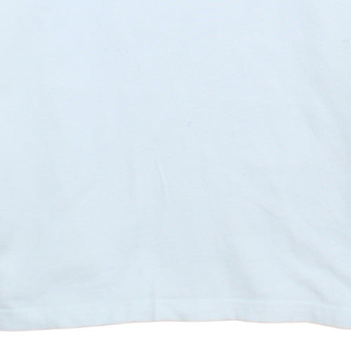 Champion Men's White Medium High Neck Pullover Sweatshirt