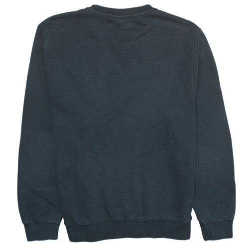 Nike Men's Black Crew Neck Fleece Pullover Sweatshirt L