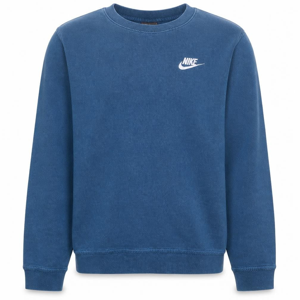 Nike Blue Teens Pullover Crew Neck Sweatshirt L Regular Fit