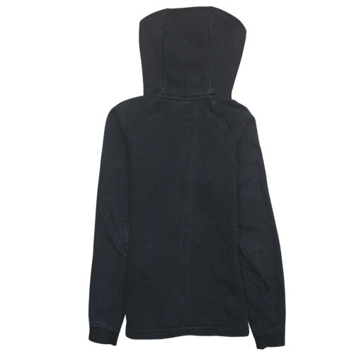 Nike Men's Black XS Full Zip Hoodie Cotton Blend Sweatshirt