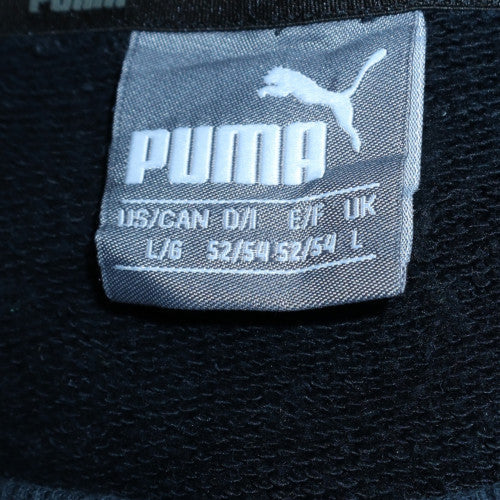 Puma Men's Black Crew Neck Pullover Sweatshirt Size L