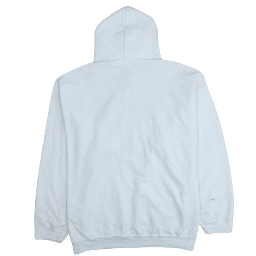 Ice Cube Men's White Pullover Hoodie L Graphic Hip Hop Fleece