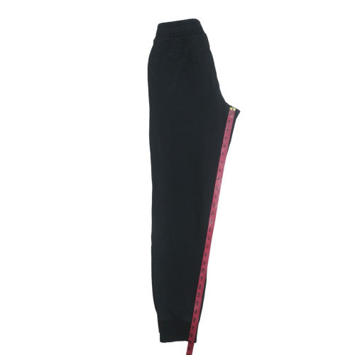 Puma Men's Black XS Jogger Sweatpants Fleece Elastic Waist Trousers