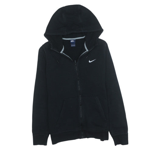 Nike Men's Black Full Zip Hoodie L Fleece Sportswear