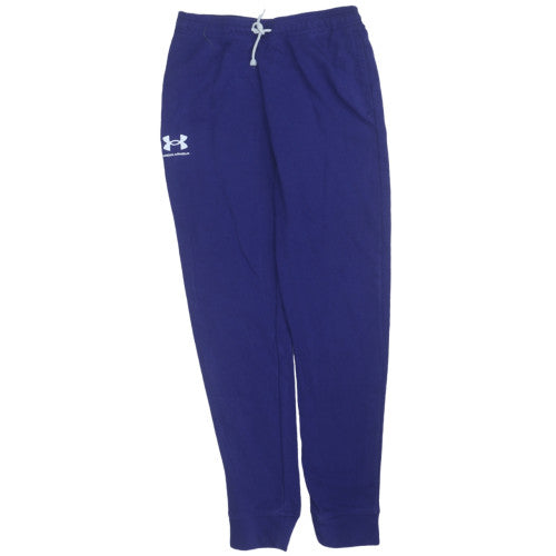 Under Armour Womens Blue Jogger Sweatpants Size 158cm Cotton Blend