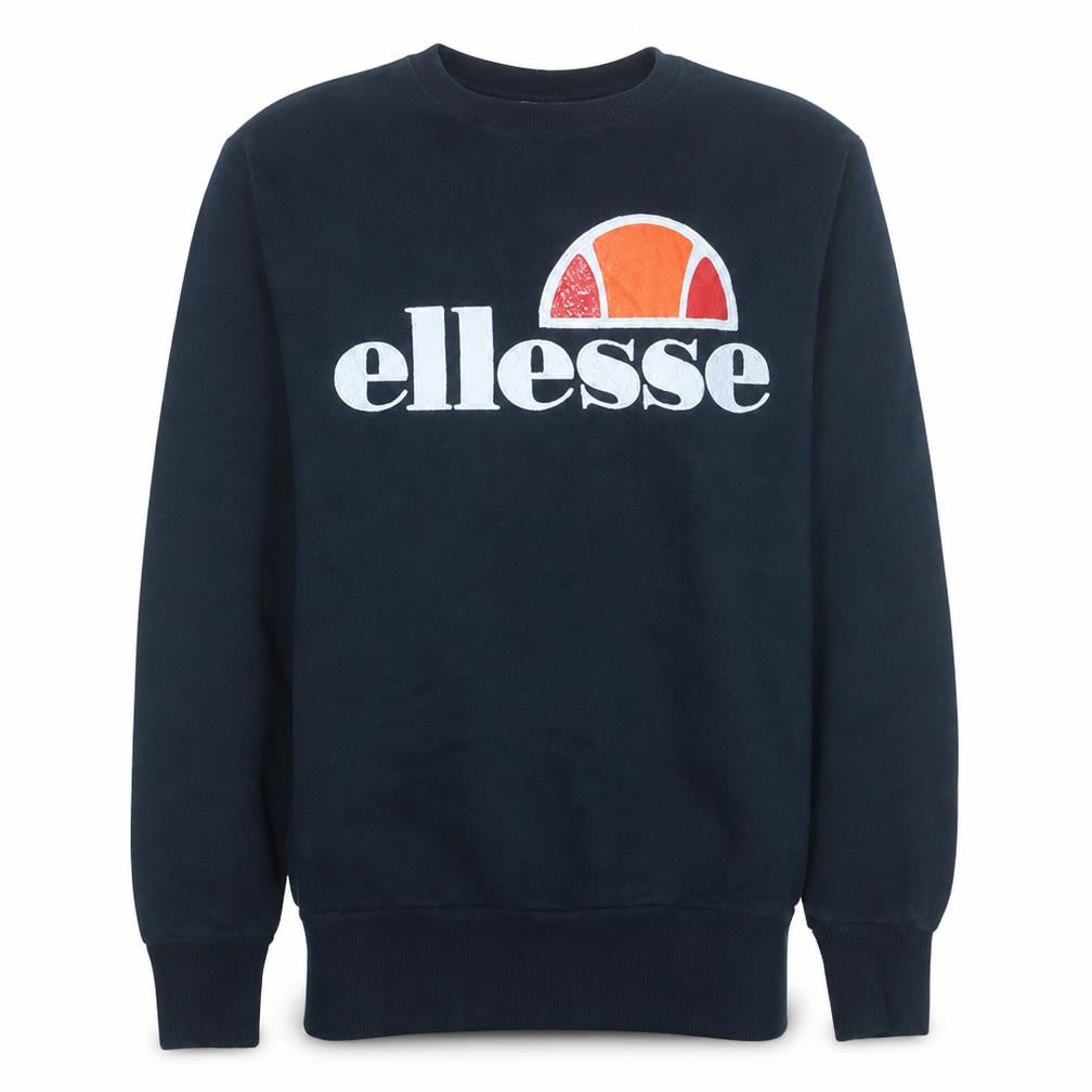 Ellesse Men's Blue XS Sweatshirt Crew Neck Pullover Logo Jumper