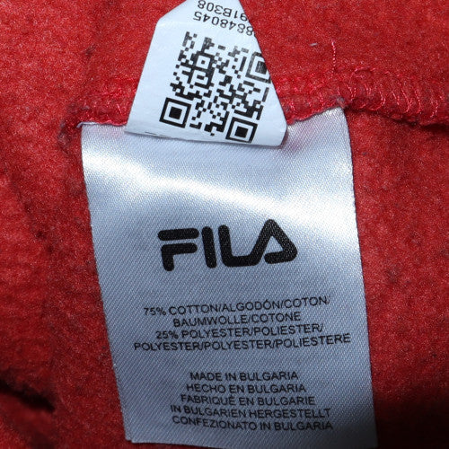 Fila x Coca-Cola Red Men's Pullover Hoodie Size S Logo Graphic