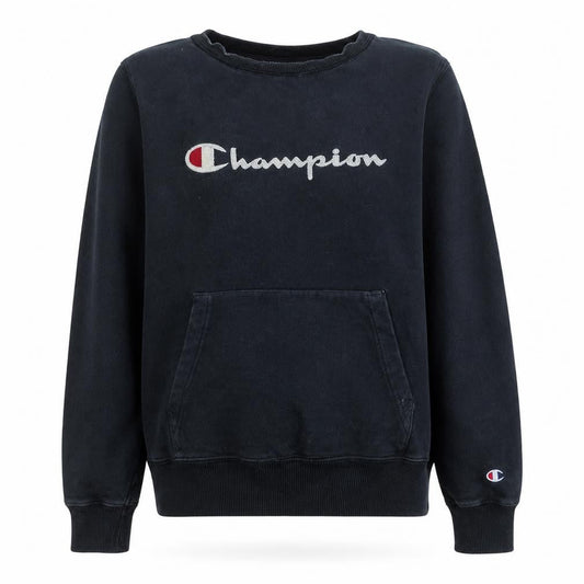 Champion Men's Black XS Crew Neck Pullover Sweatshirt
