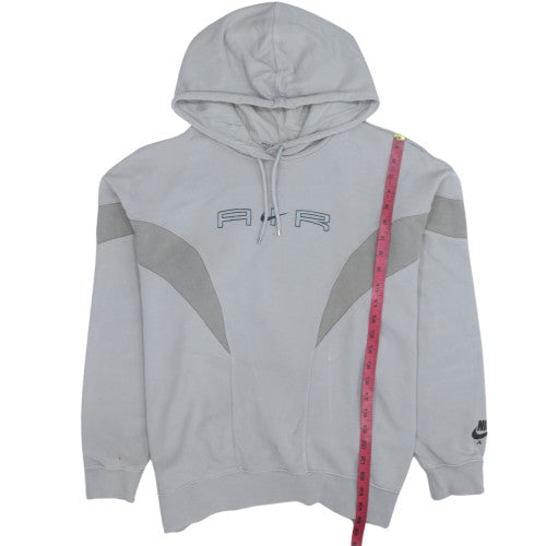 Nike Men's Grey AIR Pullover Hoodie Size M Regular Fit Fleece