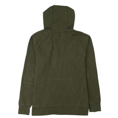 Nike Men's Green Pullover Hoodie M Regular Fit Cotton Blend