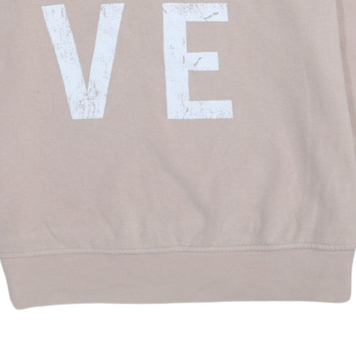 Next Disney Mickey Mouse Women's Beige Love Sweatshirt Small