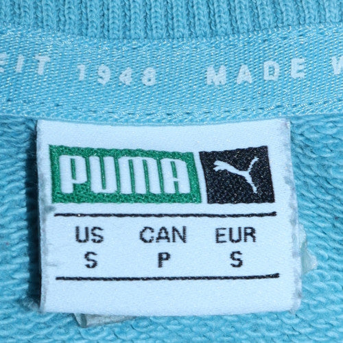 Puma Men's Blue Logo Pullover Sweatshirt Size S