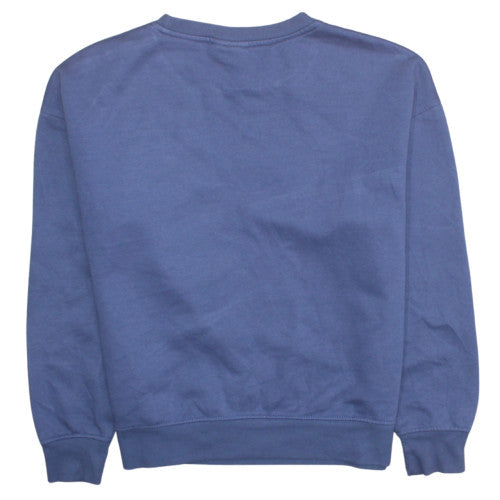 Primark Cares Disney Women Blue Stitch Sweatshirt Size S
