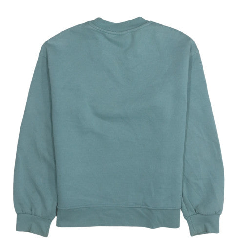 Primark Women XS Blue Garfield Graphic Crew Neck Sweatshirt