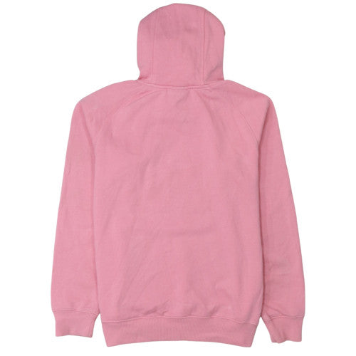 Canterbury Women Pink Hoodie Size 12 Pullover Cotton Blend Logo Style