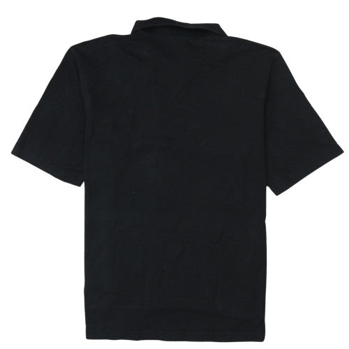Adidas Men's Black Cotton Short Sleeve Polo Shirt Size L