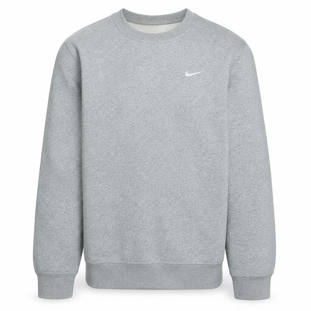 Nike Men's Grey Pullover Crew Neck Sweatshirt Size S