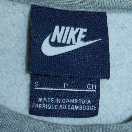 Nike Men's Grey Pullover Crew Neck Sweatshirt Size S