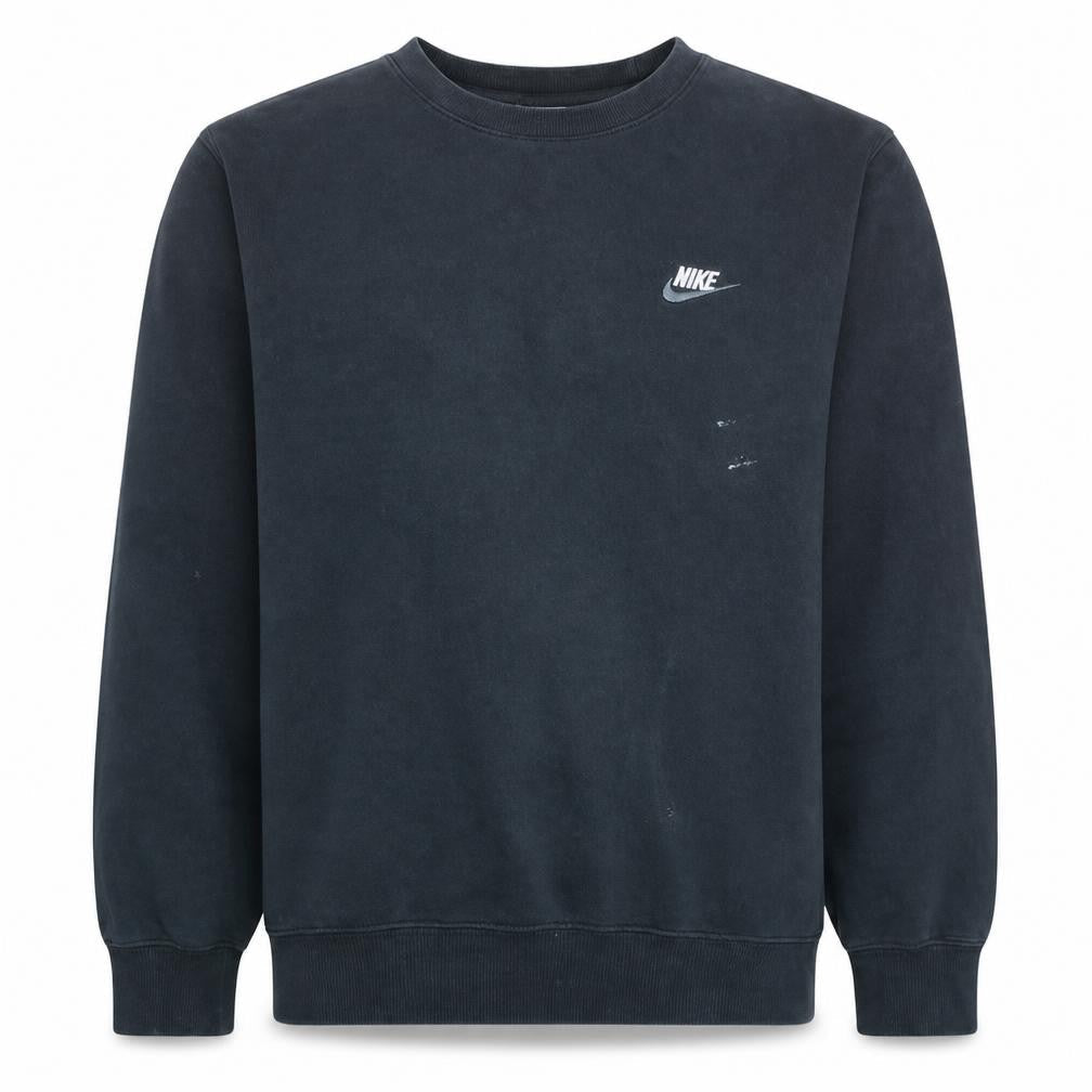Nike Men's Black Pullover Crew Neck Sweatshirt M Regular Fit