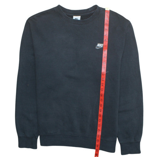 Nike Men's Black Pullover Crew Neck Sweatshirt M Regular Fit