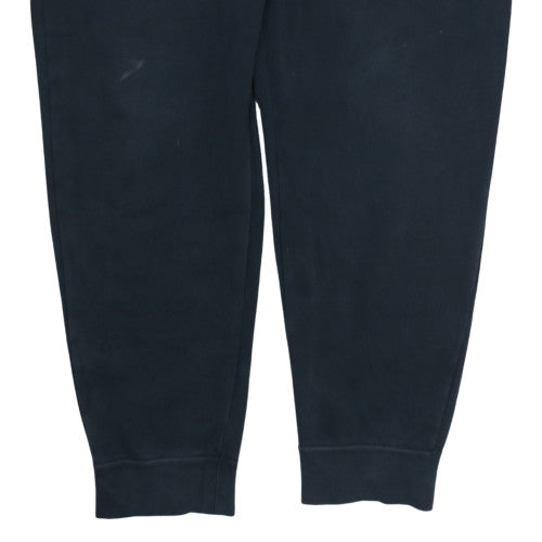 Nike Men's Black Fleece Jogger Sweatpants L Elastic Waist Tapered Fit